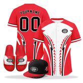 Custom Baseball Jersey Hat and Shoes Combo Offer Personalized Combo ZH-E023030-21